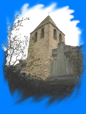 Le clocher de l'église Saint-André